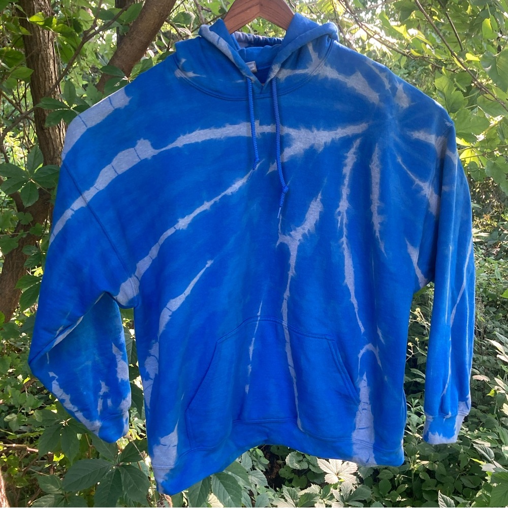 NWOT XXL Unisex Custom Tie Dye Sweatshirt